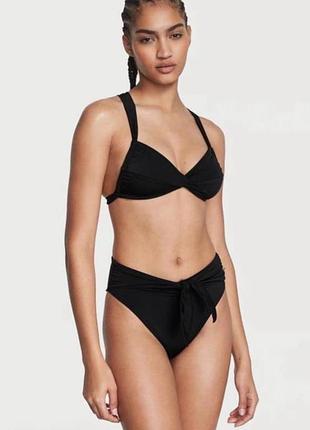 Шикарний купальник з гарною спинкою плавки висока посадка victoria’s secret оригінал