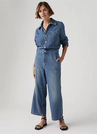 Комбинезон джинсовый, модный, gap, m полномерный