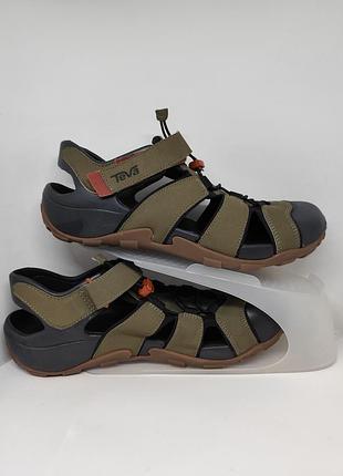 Сандалии мужские teva flintwood dark olive оригинал, новые