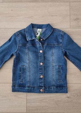 Джинсова куртка для дівчаток. джинсовка. курточка джинсова
