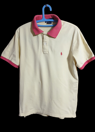 Яркое брендовое поло polo ralph lauren