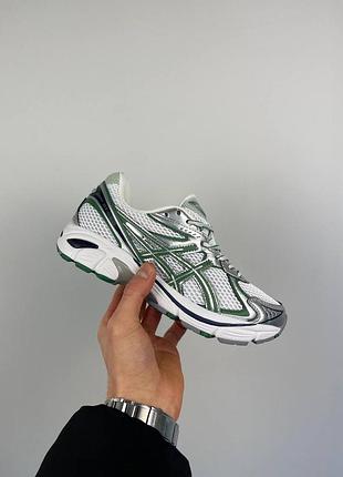 Женские кроссовки asics 1968-2160 white green