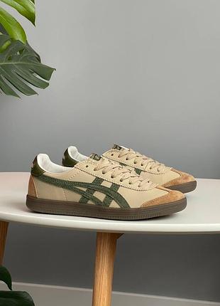 Женские кроссовки asics onitsuka tiger tokuten beige green