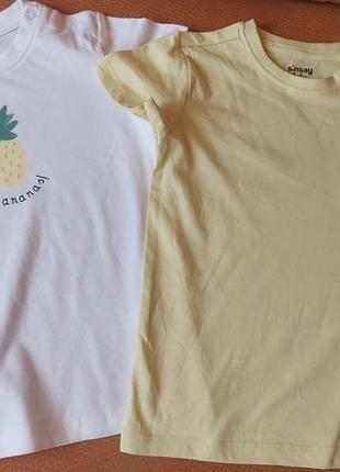 Футболки на дівчинку 92 см