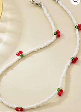 Декоративная цепочка из бисера, новая, hand made