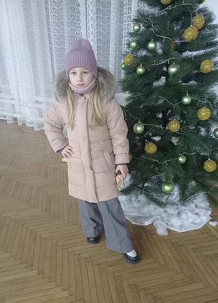 Пальто зимнее для девочки