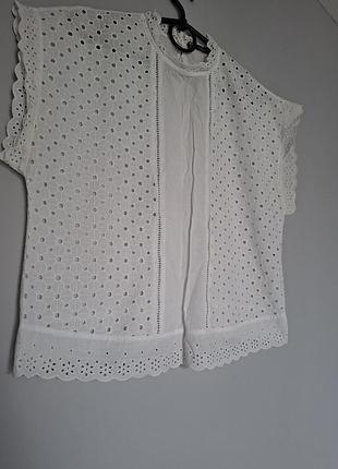 Коттоновая блуза от zara