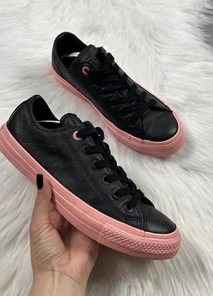 Жіночі оригінальні шкіряні кеди converse
