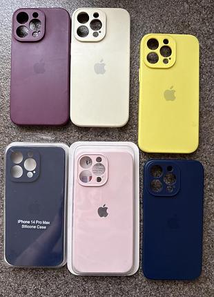 Силіконовий чохол iphone 14 pro max