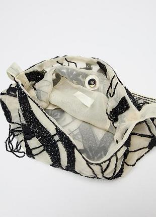Сумка mesh з бісером zara 4
