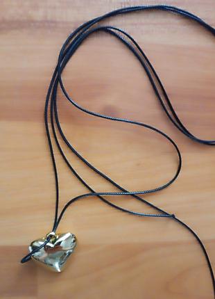 Чокер ланцюжок сердце