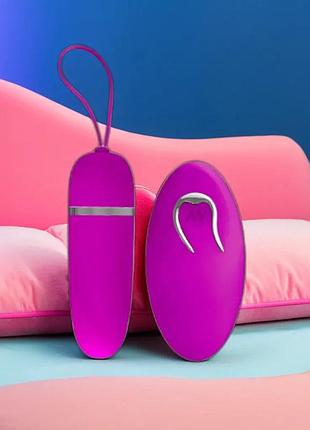 Виброяйцо силиконовое с беспроводным пультом для оргазма у женщин  vibrating egg, sexshop tfa