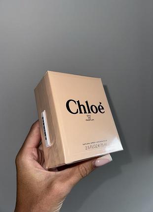 Chloe розкішний шлейфовий аромат духи парфуми хлоя 75 мл