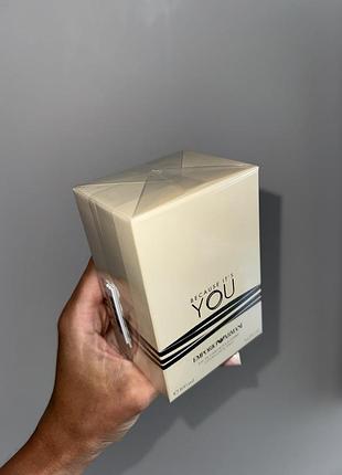 Armani because it's you розкішний шлейфовий аромат духи парфуми 100 мл