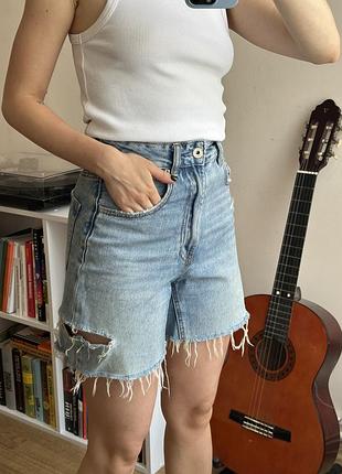 Шорти жіночі джинсові stradivarius