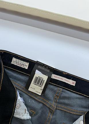 Новые джинсы оригинал levis 724 индиго высокая посадка7 фото