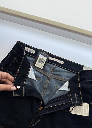 Новые джинсы оригинал levis 724 индиго высокая посадка9 фото