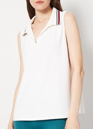Женская майка-поло tommy hilfiger