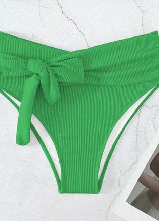 Плавки в рубрик з завʼязкою shein xl
