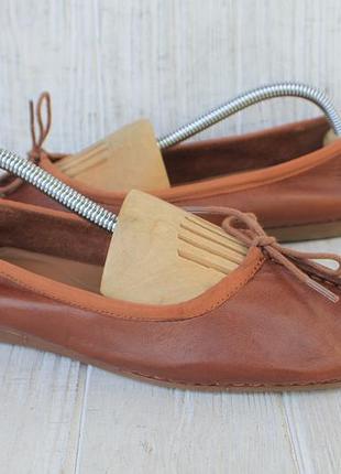 Балетки clarks кожа англия 38р туфли туфлі мокасины мокасини