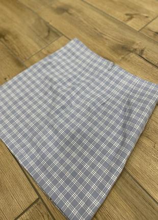 Спідниця в клітинку