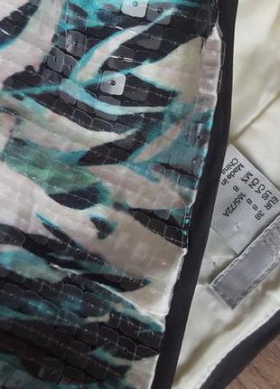 Изумительная юбка расшитая прозрачными паетками,с,м2 фото