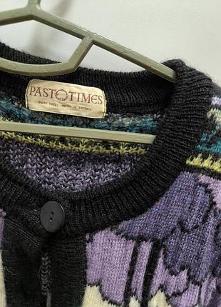 Винтаж свитер интересный 3