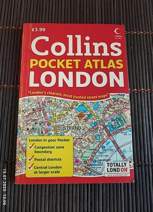 Collins
pocket atlas
london атлас путеводитель по лондоне