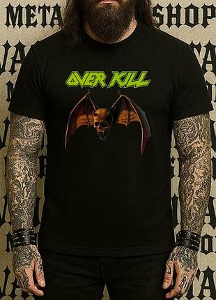 Over kill футболки. метал мерч