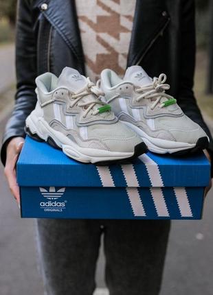 Adidas ozvego "sweet grey/green"🆕 шикарні кросівки адідас 🆕 купити накладений платіж