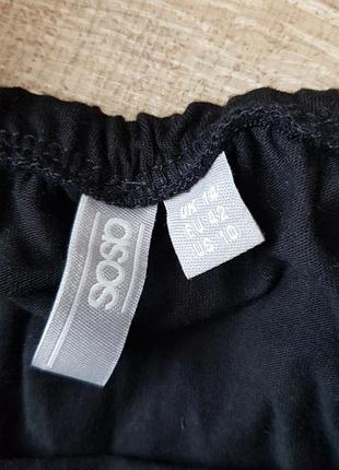 Платье черная коттон 3