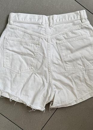 Шорти asos білі 2