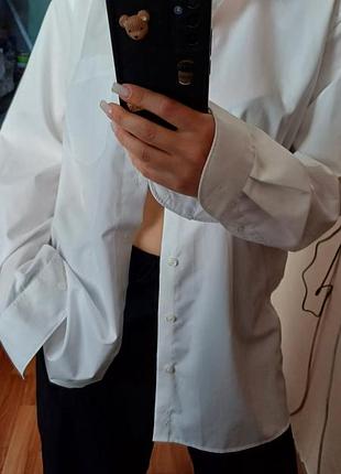 Сорочки оверсайз білі р.л