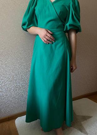 Зелена сукня