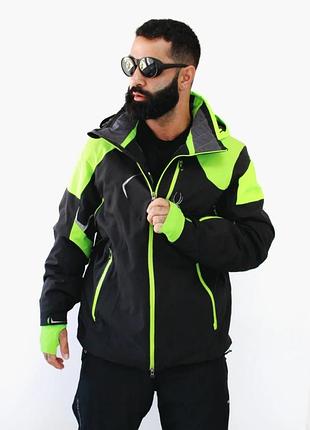 Чоловіча двоколірна лижна куртка spyder g size m