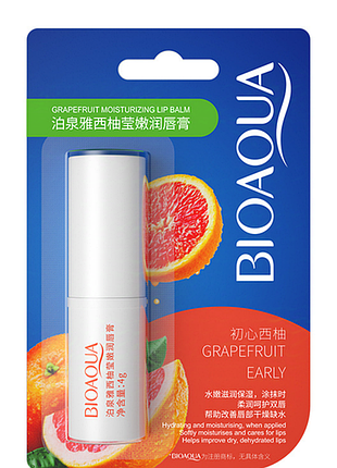 Бальзам для губ грейпфрут bioagua 4 г