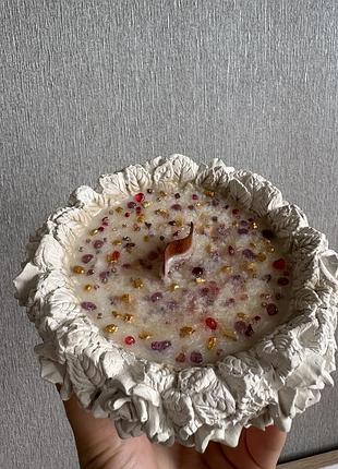 Свеча в кашпо 2