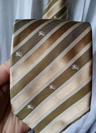 Люксовый шелковый галстук burberry, винтаж, италия
100 % шовк