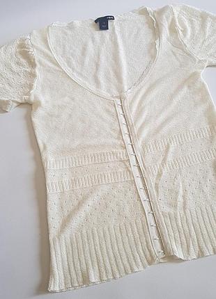 Футболка с кружевом h&m