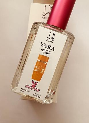 Тестер женский lattafa perfumes yara tous (латтафа парфюм яра тоус) с феромоном 60 мл