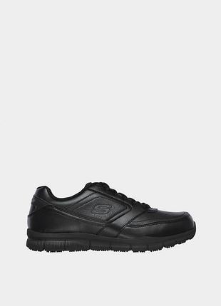 Кросівки робочі skechers nampa sr work 77156w blk km5130 розмір 44 оригінал
