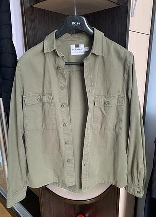 Сорочка хакі top man