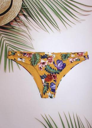 Плавки трусики низ купальника в квіточки