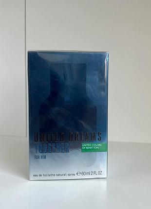 Оригінал парфум туалетна вода united dreams together for him benetton