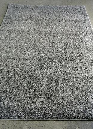 Килим сірий 2x3 туреччина ворсистий