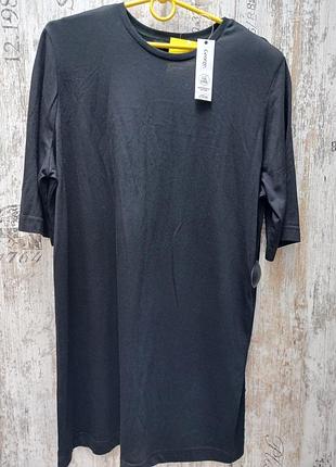 Футболка черная новая коттон