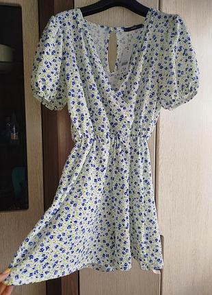 Цветочный комбинезон с шортами новый george