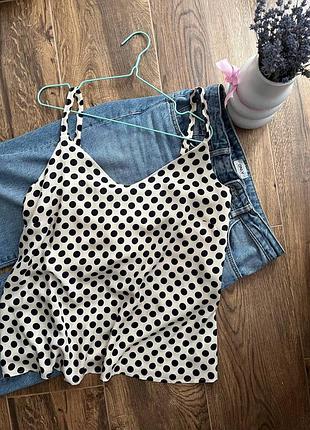 Чарівна маєчка в горох f&f