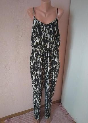 Брендовый, легкий, летний ромпер комбинезон size 18