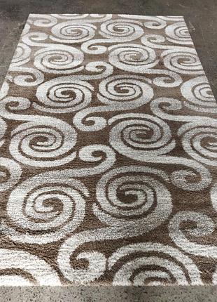 Ковер бежевый 2х3 турция микрофибра